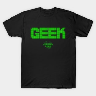 Cinemania World Duane's "GEEK" T-Shirt T-Shirt